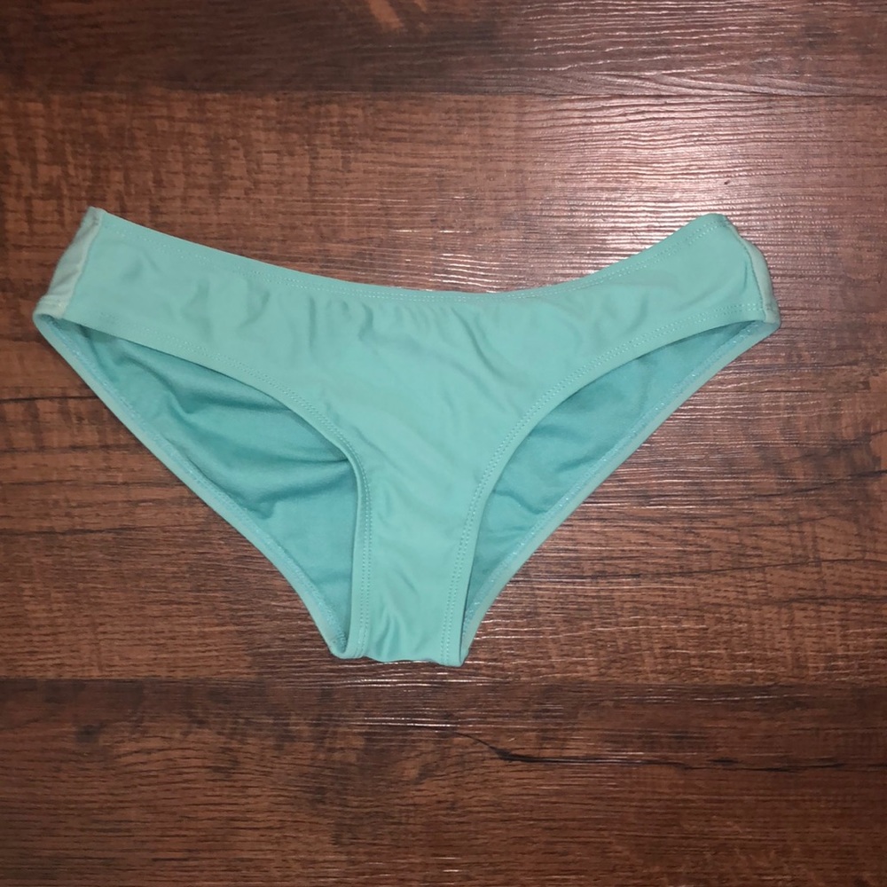 Blue bottom swimsuit